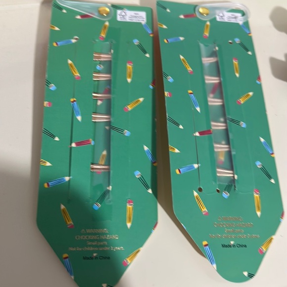 COPY - New: 2 Hard to find Piper•k school themed hair clips! Just in time for s… - Picture 2 of 4